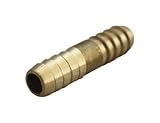 JmfホースバーブMender 5 / 8 " Barbイエロー真鍮150 PSI鉛フリー