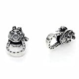 (SAJ) シルバー925 ジョイントバチカン カニカン 接続金具 留め金 留金 (6mm)(シルバー)(1個)