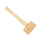 Fityle 木槌 ハンマー 木製 木工用具 彫刻 ノック マレット ブナ材 全2サイズ - 100mm