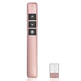 プレゼンター Wrcibo ワイヤレスポインター USBレシーバー付き リモートコントロール ...