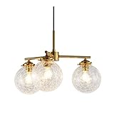 INTERFORM INC. インターフォルム ペンダントライト ゴールド モダン 3灯 シンプル Riquet 3 リケー 3 クリアクラックLT-4278CR 電球なし・別売