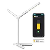 デスクライト iHaper LED 卓上スタンド HomeKitスマートデスクライト 電気スタンド タッチセンサー調光 4段階調光 暖光 目