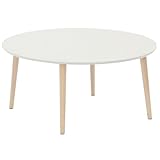 ヤマソロ テーブル 継ぎ脚タイプ アミ 75cm幅 ホワイト色 82-638