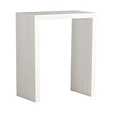 arne ダイニングテーブル テーブル 幅60cm 奥行30cm 高さ72cm デスク 日本製 セミオーダー パソコンデスク 机 おしゃれ 木製 Zero-X 6030D ホワイトウッド 白