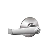 Schlage F40CS V ELA 626 Elan Light Commercial Privacy Lever, Satin Chrome [並行輸入品]