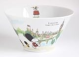 PEANUTS スヌーピー 世界旅行マルチボウル ロンドン 白 700ml