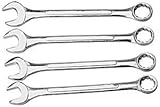 Performance Tool S/4 4-Piece Super Jumbo Comb Wrench Set by Wilmar Performance Tool [並行輸入品]