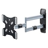 イーサプライ テレビ壁掛け金具 壁面固定 伸縮 3関節 43インチ対応 耐荷重30kg モニターアーム ディスプレイアーム VESA EZ1-LASM007