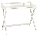 INT-2727 WH ine reno writing desk アイネリノ ライティングデスク ラバーウッド 天然木 ワークデスク PCデスク 市場家具 【送料無料】