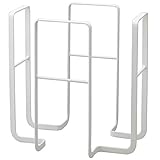 (タワー) tower 新聞紙ストッカー 新聞紙入れ 収納 [ニューズラックタワー] (ホワイト/06471)