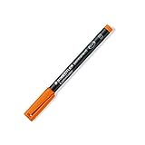 ステッドラー ルモカラーペン(油性)B オレンジ