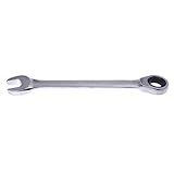 TOOGOO リバーシブルコンビネーション スタビーラチェットレンチ ラチェットソケット スパナセット 19mm