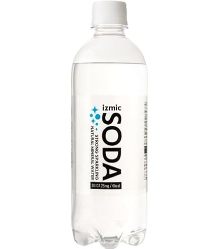 Amazon.co.jp: イズミックソーダ 鈴鹿山脈の天然水の強炭酸水 500ml