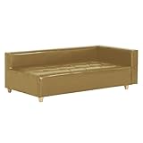 arne ベンチソファ ベンチ イス 背もたれ 肘掛け 片肘付き コーナーソファー Baggy DX-L 3×6 合成皮革 合皮 ベージュ