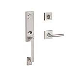 Baldwin FDSEAXTUBRCSR150 Reserve Full Dummy Handleset Seattle x Tube with Contemporary Square Rose i