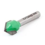 uxcell　コアボックスルータービット　金属製　木工用　丸いシャンク