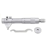 Liebeye マイクロメータ キャリパー測定ツール 内径5-30MM 実用的な シルバー
