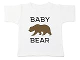 StarlightベビーBaby Bear Tee、100 %コットンシャツ カラー: ホワイト