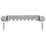 HangZ 20003b Sawtooth画像ハンガー、大（50パック）、ラージ、ニッケル