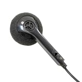 マクサー電機 [2.5mm特殊プラグ] 片耳タイプ モノラル インナー イヤホン 1m L型プラグ (2.5mm) ラジオ 無線機器 などに