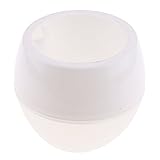 Flameer 鉢植え 植物栽培 自己給水 プランター 通気性 穴付 プラスチック 全5色4サイズ フラワーポット - 白 10x12cm