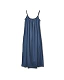 [アンドイット] and it_　ベーシックギャザーコットンキャミマキシ ワンピース [ M / 54.ネイビー ]