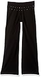 Jacques Moret Big Girls' Basic Dance Pant Black Bootleg Medium [並行輸入品]