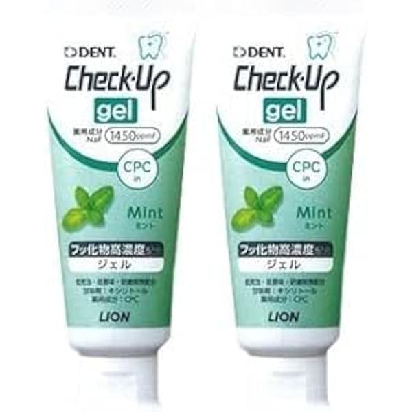 Amazon | ライオン デント チェックアップ ジェル (ミント) 75g