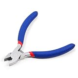 LEONTOOL 平ペンチ 平やっとこ 平ヤットコ 先端 短く平たい ギザ無 115mm アクセサリー製作用 ワイヤーワーク ビーズ工具 手芸用品