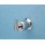 Rohl MB7STN Michael Berman Single Hook Robe Hook, Satin Nickel [並行輸入品]
