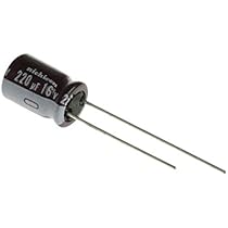 Amazon | ニチコン アルミ電解コンデンサ 470μF 16V dc UVK1C471MPD 5