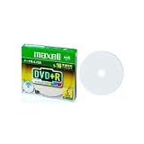 maxell データ用 DVD+R 4.7GB 1-16倍速対応 インクジェットプリンタ対応ホワイト(ワイド印刷) 5枚 5mmケース入 D+R47WPD.S1P5S A