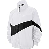 NIKE ナイキ ウーブン ジャケット メンズ XL (身長176-185㎝) ウィンドブレーカー 国内正規品 AR3133-100 ホワイトブラック