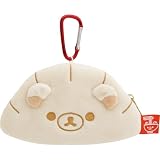 サンエックス(San-X) リラックマ ｢いつでもらーめん雑貨｣ 餃子ぬいぐるみポーチ CA58901 H90×W145×D30mm