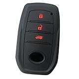 [Kinotaka] トヨタ専用設計 シリコン製 スマートキーケース 新型ハリアー 80系（2022～） / ヤリスクロス/ハイラックス/ランドクルーザー/トヨタ ミライなど専用設計 アクセサリー パーツ 傷防止キーカバー