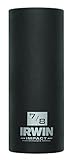 IRWIN 1882403 Impact Performance Series 6-Point Deep Well Socket Bit, 7/8-Inch, 1/2-Inch Square Driv