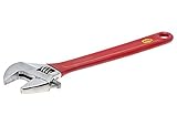 Aven 21190-12G Adjustable Stainless Steel Wrench with PVC Grips, 12' [並行輸入品]