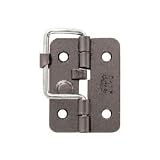 ストロング 丁番掛金 SA型鉄製 ユニクロメッキ ネジ付 50mm ヘッダー袋入 1箱10個価格 CKSASPUN50H