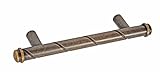 Fusion Hardware 223-MDB St. Charles Collection Scrolled 3-Inch Pull, Medium Bronze [並行輸入品]