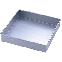 タイガークラウン アルスター マルシェ焼型角 120mm №2368 本体:スチールアルミメッキ、補強材:ステンレススチール 日本 WML4708