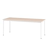 TOKIO RMオフィスデスク アジャスタータイプ 角型 W1800×D750×H720mm RM-1875 ナチュラル