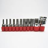 Koshihara ペンタローブイジリ止めビットとビットホルダー11点セット　DIY 整備用工具