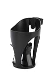 Diono Stroller Cup/ Bottle Holder Self Adjusting with Universal Attachment (Black)
