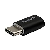 オウルテック USB Type-C USB-C 変換アダプタ メタリックカラー仕様 microUSB (メス) - Type-C (オス) USB2.0 ブラック OWL-ADCMFM-BK