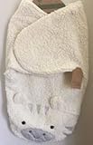 Chick Pea Zebra Sherpa Swaddle Blanket (0-3 mos.) [並行輸入品]