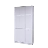 JK MEMORIA 棚板が1cmピッチで可動する 深型扉付幅120.5 上置きセット FRM-0108DOORSETWH