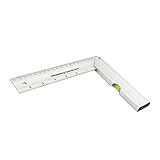 B Baosity スコヤ　トライ スクエア ルーラー 　アルミ合金　木工ツール　直角 定規