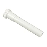 Danco 51668 slip-joint拡張子チューブ、ホワイト、1 – 1 / 4 " x 8 "