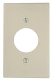 Leviton000-78004-000Standard Outlet Wall Plate-LT ALM SGL OUT WALLPLATE (並行輸入品)