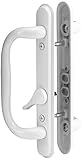Prime-Line Products C 1284 Sliding Door Handle Set, White [並行輸入品]